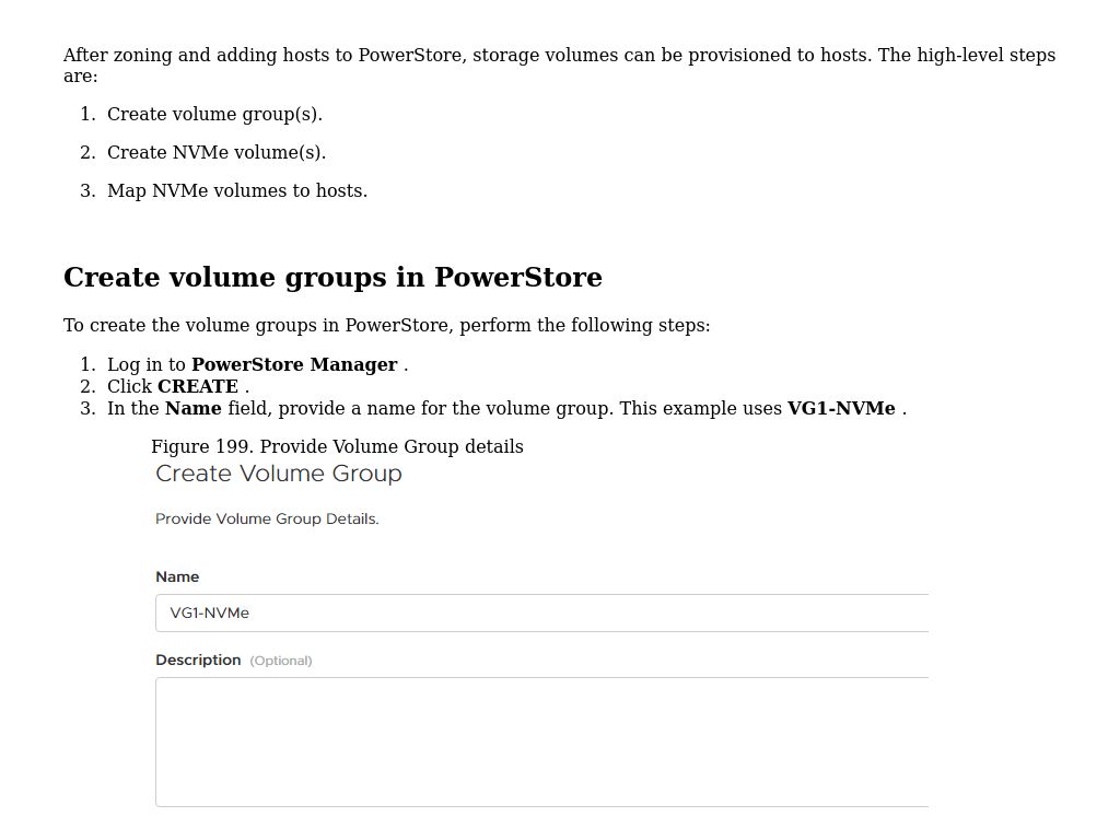 Provision storage in PowerStore | SmartFabric Storage Software ...